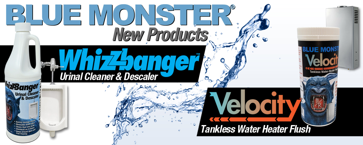New BLUE-MONSTER Products - Whizzbanger & Velocity